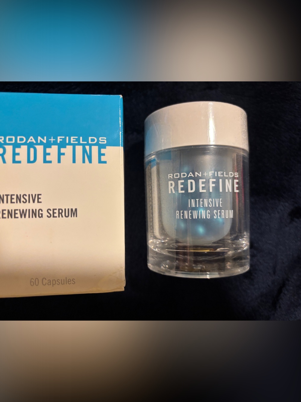 Rodan + Fields REDEFINE Intensive Renewing Serum - Silver and Blue Packaging